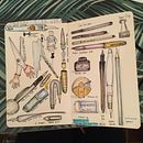 My project in The Art of Sketching: Transform Your Doodles into Art course. Un projet de Illustration traditionnelle de Norah Carr - 11.02.2021