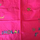 Mi Proyecto del curso: Letras bordadas: el hilo como herramienta gráfica . Broderie și Design textil de pascale Maquestiau - 01.15.2021