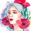 Meu projeto do curso: Retrato ilustrado em aquarela . % claudiadias tarafından hazırlanan Sulubo, Ve a Resim projesi - 01.15.2021