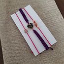 Pulseras de Hilo, muy sencillas y con el curso busco aprender más técnicas.. Projekt z dziedziny Projektowanie biżuterii użytkownika Ame Vazquez - 15.01.2021