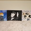 Bowie's Berlin Trilogy. Acrylic Painting project by Deborah Kinghan - 01.10.2021