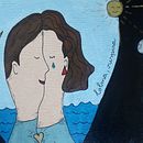 Calma, respira. Ilustração tradicional projeto de Ana Beatriz Machado de França - 16.01.2021