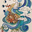 My project in Watercolor Techniques for Dreamlike Illustrations course Ein Projekt aus dem Bereich Aquarellmalerei von Asia Guyer - 17.01.2021