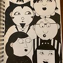 My project in Drawing for Beginners Level -1 course. Een project van Traditionele illustratie van jenniferbinnsl - 19.01.2021