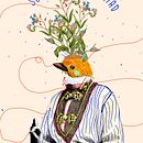 Soñar la libertad: Collage. Un projet de Illustration traditionnelle, Collage, Illustration numérique , et Aquarelle de Mariel Romero Resendiz - 17.01.2021