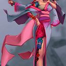 Concepto de Personajes: Reina Dullahan. Concept Art, and Character Design project by Erick Hernández Anda - 01.17.2021