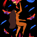 Fiz rapidinho pra testar os brushes e as tecnicas, mas curti muito o resultado . Un progetto di Illustrazione tradizionale e Illustrazione vettoriale di kaymifmartins - 17.01.2021