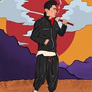 Samurai J. . Projekt z dziedziny Ilustracja c i frowa użytkownika Eric - 20.10.2020