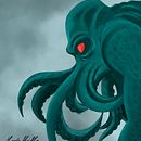 Cthulhu rises. Een project van Ontwerp van personages, Digitale illustratie y Traditionele illustratie van María Madla - 18.01.2021