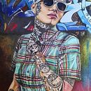 Tattoos & Graffiti. Drawing project by Lize Du Plessis - 01.18.2021