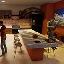 Diseño de cocina . Een project van Architectuur van Paz Gallegos - 18.01.2021