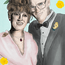 My project in Illustrated Portraits with Procreate course. Digital Illustration project by Erica Husseman - 12.23.2020