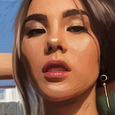 “Catriona Gray” . % Raffy Mars Masalon tarafından hazırlanan Dijital Bo, ama, Ve Tablo projesi - 01.19.2021