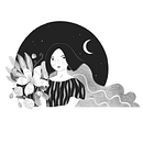 My project in Traditional Drawing Techniques with Procreate course. Un proyecto de Ilustración digital de iluvflores - 19.01.2021