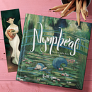Nympheas. Fine Arts, Digital Drawing, Traditional illustration, and Graphic Design project by Renata Aguiar - 01.20.2021