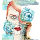 My project in Illustrated Portrait in Watercolor course . % Marta Fevereiro tarafından hazırlanan Sulubo, Ve a Resim projesi - 01.20.2021
