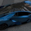 Diseño propio de coche superdeportivo . Un proyecto de Diseño 3D y Diseño de producto de snack - 20.06.2020