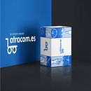Atracom. Un proyecto de Diseño de logotipos, Diseño gráfico y Packaging de Marta León Martínez - 12.04.2020