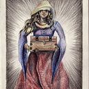 Mi Proyecto del curso: "La hechicera errante". Projekt z dziedziny Trad, c i jna ilustracja użytkownika Sara Cortés Tapias - 21.01.2021