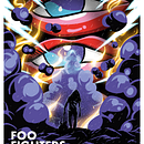 Foo Fighters Ein Projekt aus dem Bereich Digitale Zeichnung und Traditionelle Illustration von Ricardo Küster - 22.01.2021