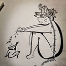 A por el rastro ll. Traditional illustration project by Sara Valverde - 01.22.2021
