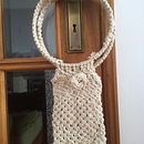 My project in Macramé Accessory Design course. Macramé project by Margarida Vasconcelos - 01.22.2021