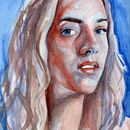 My Outcomes with the Artistic Portrait with Watercolors course. Projekt z dziedziny Malowanie akwarelą użytkownika Christine Gallagher - 21.01.2021