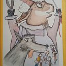 Mi Proyecto del curso: Relatos ilustrados: de la idea al papel. Een project van Traditionele illustratie,  Beeldende kunst, Schilderij, Tekening met potlood,  Tekening, Aquarelschilderen, Kinderillustratie y Verhaallijn van fjgraciaberne - 31.01.2021