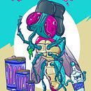 "Moscú" Mi Proyecto del curso: Ilustración digital aplicada a productos . Projekt z dziedziny Ilustracja c i frowa użytkownika Jairo Loria Arias - 22.01.2021