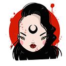 Vampyre Girl . % Felipe Martins tarafından hazırlanan Geleneksel illüstras, Ve on projesi - 01.25.2021