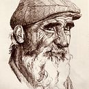 Retrato con tramado en Tinta. Projekt z dziedziny Portret użytkownika Arturo Monroy - 25.01.2021