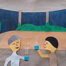 Meu projeto do curso: Ilustração de histórias com papel_Rui. Projekt z dziedziny Trad, c i jna ilustracja użytkownika Rui Duque - 16.02.2021