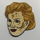 My project in Beaded Embroidery Portraits course. Un progetto di Ricamo di Gabrielli Raya - 27.01.2021