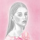 My project in Portrait with Pencil, Color Techniques and Photoshop course. Een project van Traditionele illustratie van desireediana - 26.01.2021