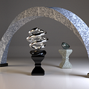 Art Contemporain. Un proyecto de 3D, Diseño 3D, Diseño de iluminación y Modelado 3D de Héctor Pascual del Pozo - 26.01.2021