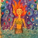 Mi Proyecto : el fuego y el mar. Un progetto di  di Carolina del pilar González Merino - 26.01.2021