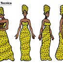 PROYECTO Lisiñe Wanichigu. Traditional illustration, Character Design, Digital Illustration, and Concept Art project by Bryan Edgardo Herrera Ramirez - 01.26.2021