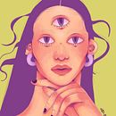 Meu projeto do curso: Técnicas e estilos de ilustração com Procreate. Un progetto di Illustrazione digitale di damascenobcarol - 27.01.2021