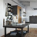 Dining room/Living room. 3D, Architecture, Digital Architecture, Decoration, Interior Decoration, 3D Modeling, and ArchVIZ project by Víctor Javier Gamero Parra - 01.27.2021