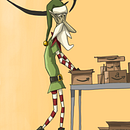 Just trying to apply some tips by Patricio! . Design de caractere de rana_con_gli_stivali - 01.27.2021