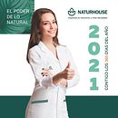 Calendario ONLINE 2021 NATURHOUSE. Br, ing, Identit, Creativit, and Art Direction project by Jesús Fernando Martín - 11.09.2020