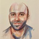 My project in Artistic Portrait with Watercolors course. Un proyecto de Pintura a la acuarela de s_design_mg - 28.01.2021