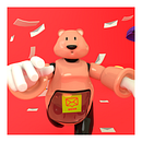 AMB - Android Messenger Bear . 3D Character Design project by Johan Córdova - 01.29.2021