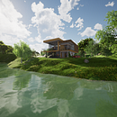 Mi Proyecto del curso: Diseño y modelado arquitectónico 3D con Revit. Un progetto di 3D di Gian Pierre Cardenas Maza - 29.01.2021