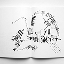 Silent writing: performance with Brody Neuenschwander Ein Projekt aus dem Bereich Kalligrafie und Verlagsdesign von olga_k - 30.09.2019