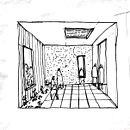 Mi Proyecto del curso: Introducción al dibujo arquitectónico a mano alzada. Projekt z dziedziny  Architektura, Sketching,  R i sunek użytkownika Anabella Ruiz Alba - 30.01.2021