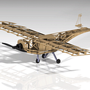 Diseño de una aeronave bajo requerimientos SAE aerodynamics. Projekt z dziedziny R, sunek c, frow,  Projektowanie 3D i  Modelowanie 3D użytkownika Carlos Hernández - 04.12.2020