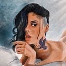 Portrait by Procreate . % atilla aydemir tarafından hazırlanan Geleneksel illüstras, Ve on projesi - 03.29.2021