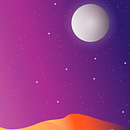 Desierto al Amanecer . Un projet de Illustration naturaliste de Samuel Sánchez - 14.09.2020