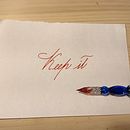 2019. Un projet de Calligraphie de Sandra Almela - 01.01.2019